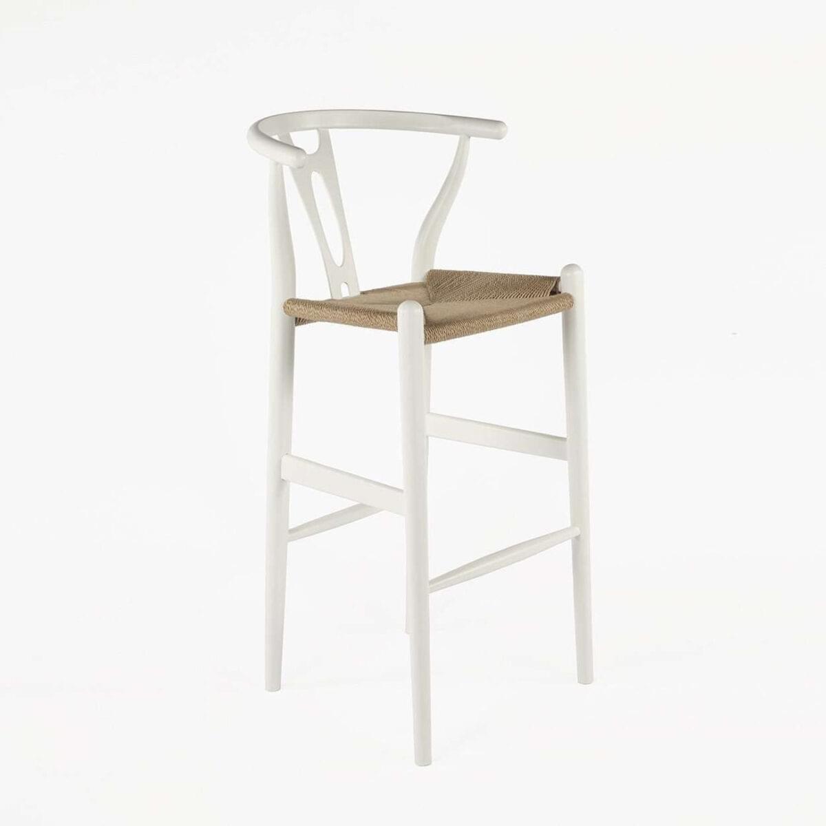 Angkasa Bar Stool - White - Image 1