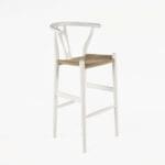 Angkasa Bar Stool - White