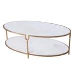 coffee Table Oval Marmer