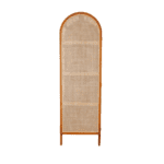Arjuna Rattan Arched Cabinet - Natural Teak