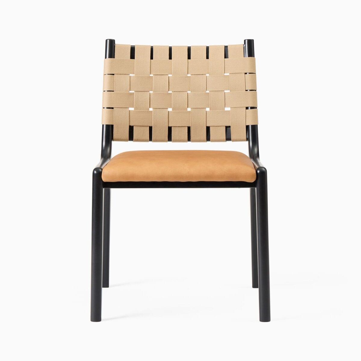 Arjuna Dining Chair - Tan Finish - Image 2