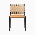 Arjuna Dining Chair - Tan Finish - Image 2
