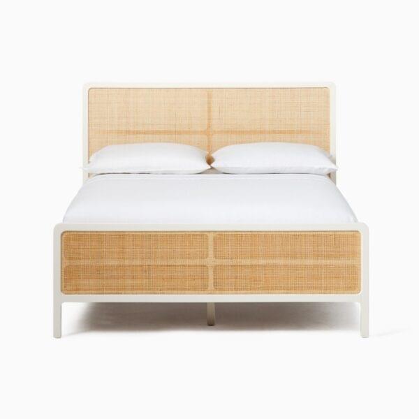 Savana Teak Rattan Bed Frame