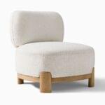 Kanaya Teak Lounge Chair - Natural Finish